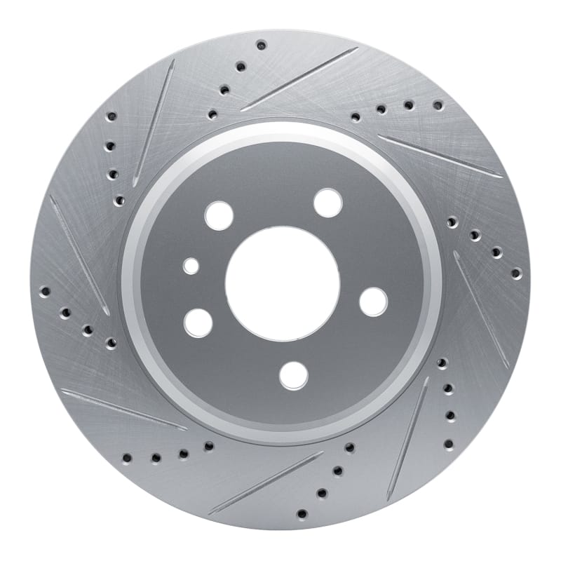 R1 Concepts — R1 17-25 Tesla Model 3 Rear Left Drilled & Slotted Silver Brake Rotor
R1 Brake Rotor Drill