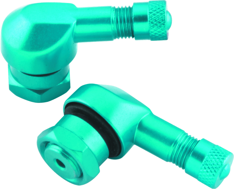 BikeMaster — BikeMaster Valve Stem 2/Piece Pack Blue