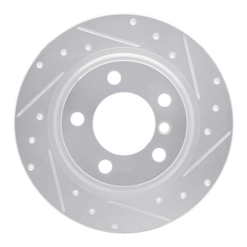 R1 Concepts — R1 13-16 Mini Cooper Countryman Rear Right Drilled & Slotted Silver Brake Rotor
R1 Brake Rotor Drill