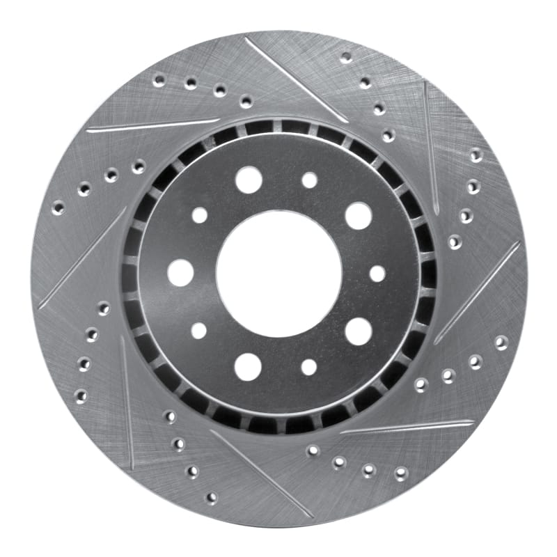 R1 Concepts — R1 82-92 Volvo 780 Front Right Drilled & Slotted Silver Brake Rotor
R1 Brake Rotor Drill