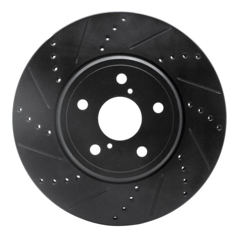 R1 Concepts — R1 01-06 Lexus LS430 Front Left Drilled & Slotted Black Brake Rotor
R1 Brake Rotor Drill