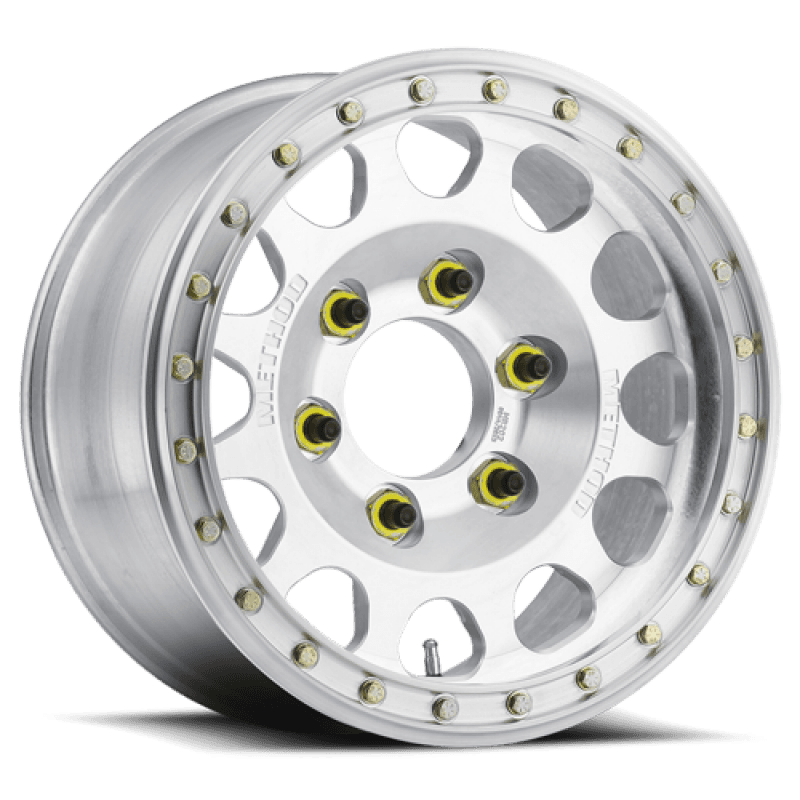 Method Wheels — Method MR202 Forged Beadlock 17x9 -12mm Offset 8x6.5 130.81mm CB Raw Machined Wheel
