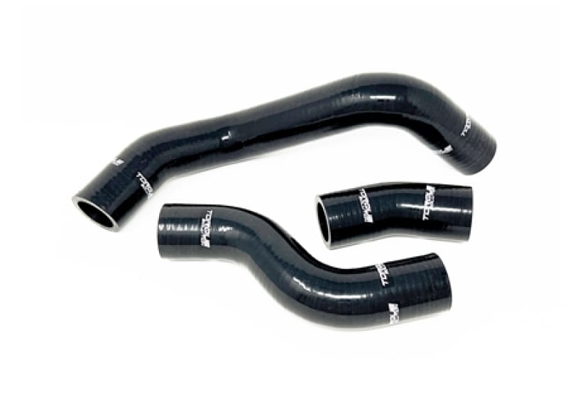 Torque Solution — Torque Solution 2013+ Subaru BRZ / Scion FR-S / Toyota 86 Silicone Radiator Hose Kit - Black