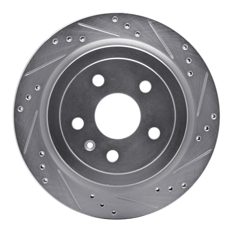 R1 Concepts — R1 08-19 Cadillac CTS Rear Right Drilled & Slotted Silver Brake Rotor
R1 Brake Rotor Drill
