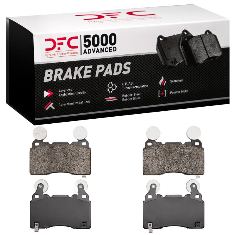DFC — DFC 10-15 Chevrolet Camaro Front 5000 Advanced Low Metallic Brake Pads
DFC Brake Pad Set