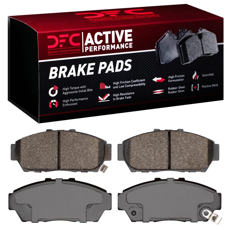 DFC — DFC 93-01 Acura Integra Front Active Performance Pads - Low Metallic
DFC Brake Pad Set