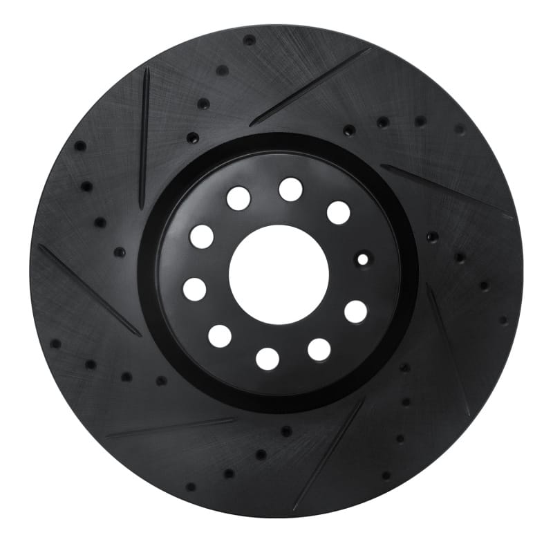 R1 Concepts — R1 18-25 Volkswagen ATLAS Front Left Drilled & Slotted Black Brake Rotor
R1 Brake Rotor Drill