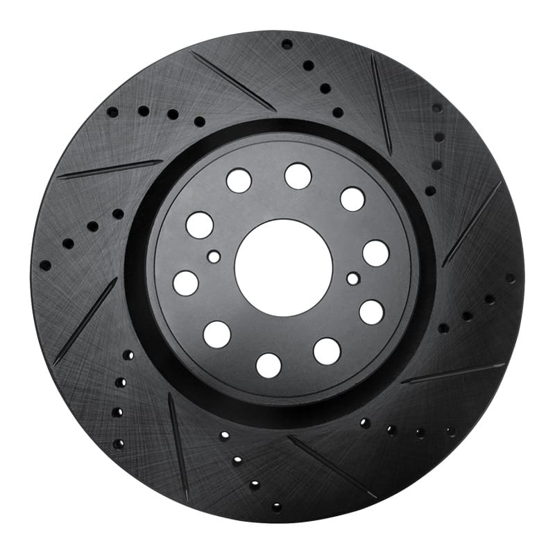 R1 Concepts — R1 07-23 Lexus LS460 Front Right Drilled & Slotted Black Brake Rotor
R1 Brake Rotor Drill