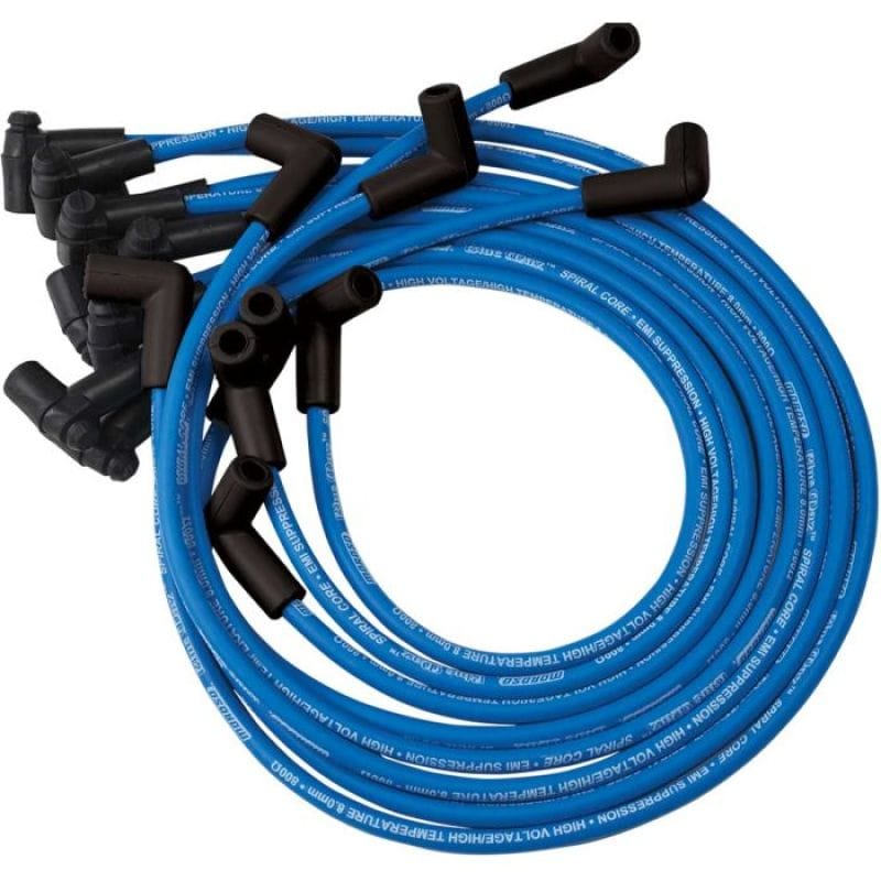Moroso — Moroso Custom Ignition Wire Set - Blue Max - Spiral Core