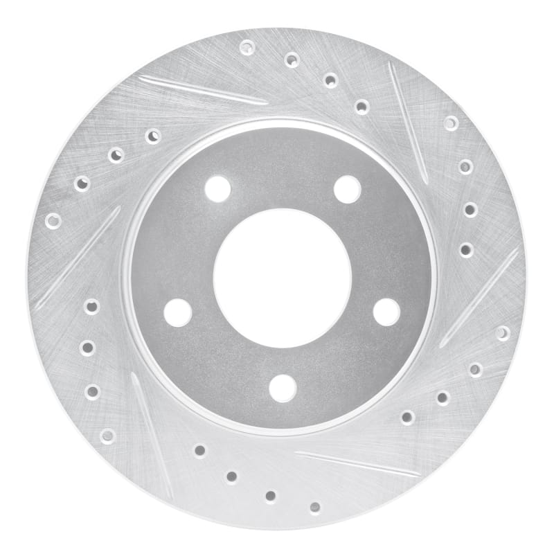 R1 Concepts — R1 88-96 Buick Regal Front Right Drilled & Slotted Silver Brake Rotor
R1 Brake Rotor Drill