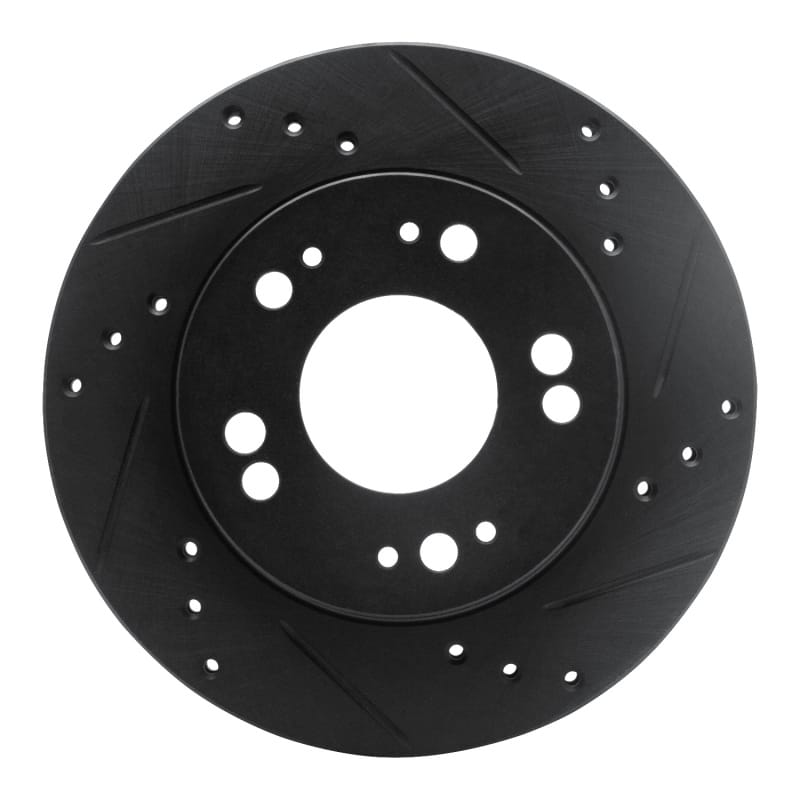 R1 Concepts — R1 90-05 Chrysler SEBRING Front Right Drilled & Slotted Black Brake Rotor
R1 Brake Rotor Drill