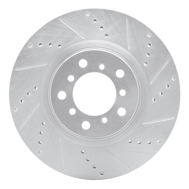 R1 Concepts — R1 01-06 BMW M3 Left Front Drilled & Slotted Silver Brake Rotor
R1 Brake Rotor Drill