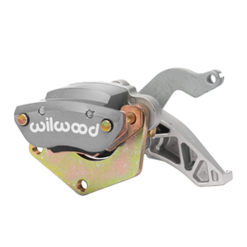 Wilwood — Wilwood Caliper-MC4 Mechanical-R/H - Silver w/No Logo 2.00in Piston .81in Disc
