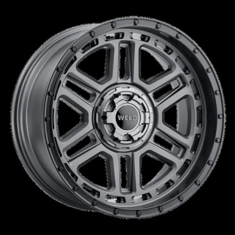 Weld — Weld Off-Road Crux 22x10in / 6x135 BP / ET -18 / 106.1mm Bore - Satin Gunmetal / Satin Black Wheel