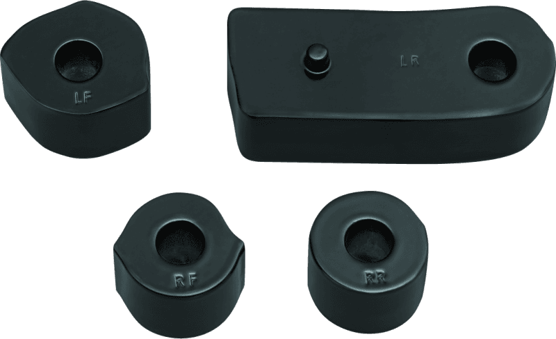 Kuryakyn — Floorboard Spacers Gloss Black