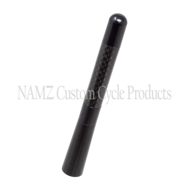 NAMZ — NAMZ HD Models w/Existing Audio Antenna Plug-N-Play AM/FM Alum Stubby Antenna w/Carbon Fiber Insert