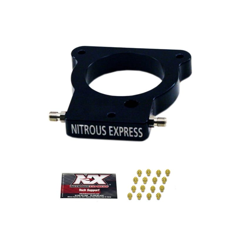 Nitrous Express — Nitrous Express EFI Nitrous Plate Conversion GM LS 78mm 3-Bolt
Injector Plate
N2OSys