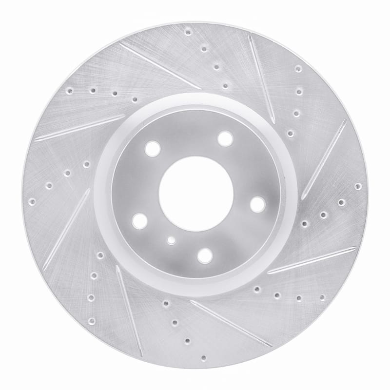 R1 Concepts — R1 07-15 Infiniti G35 Front Right Drilled & Slotted Silver Brake Rotor
R1 Brake Rotor Drill