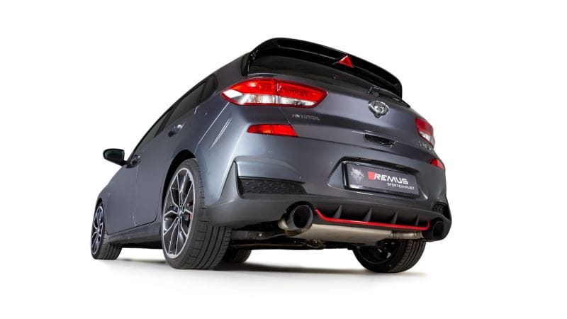 Remus — Remus 2018 Hyundai I30 N Performance 2.0T (G4KH-6LH w/GPF) GPF-Back Exhaust (Tail Pipe Set Req)