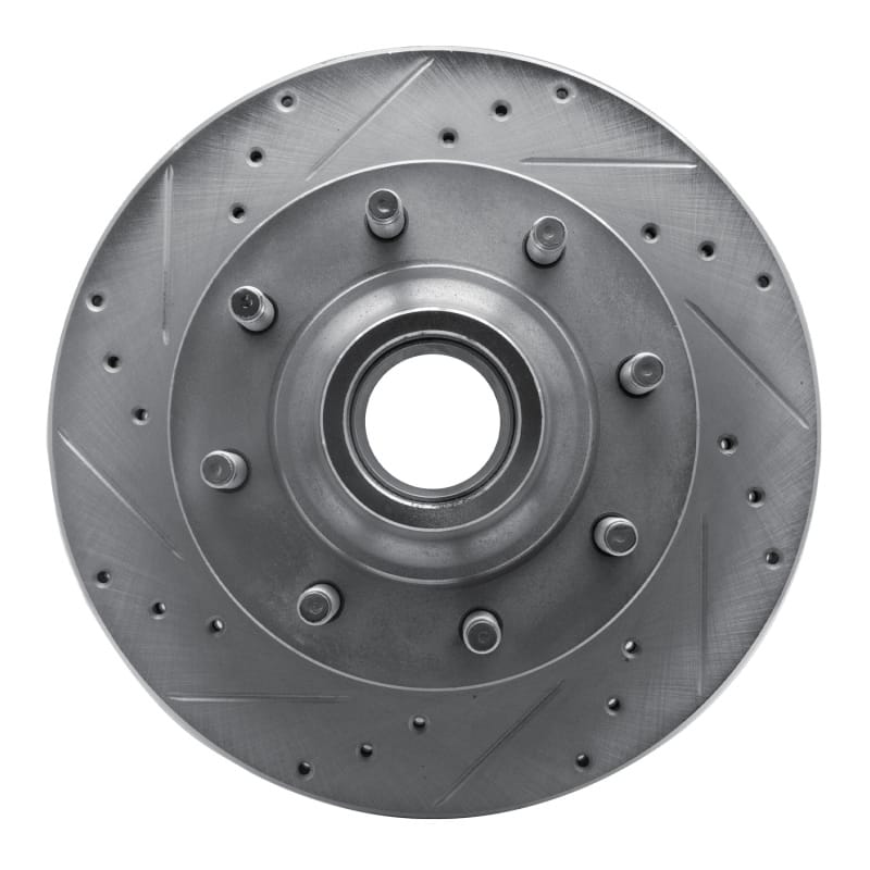 R1 Concepts — R1 95-07 Ford E-350 Econoline Front Left Drilled & Slotted Silver Brake Rotor
R1 Brake Rotor Drill