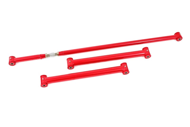 BMR Suspension — BMR 82-02 3rd Gen F-Body On-Car Adj. Rear Suspension Kit (Polyurethane) - Red