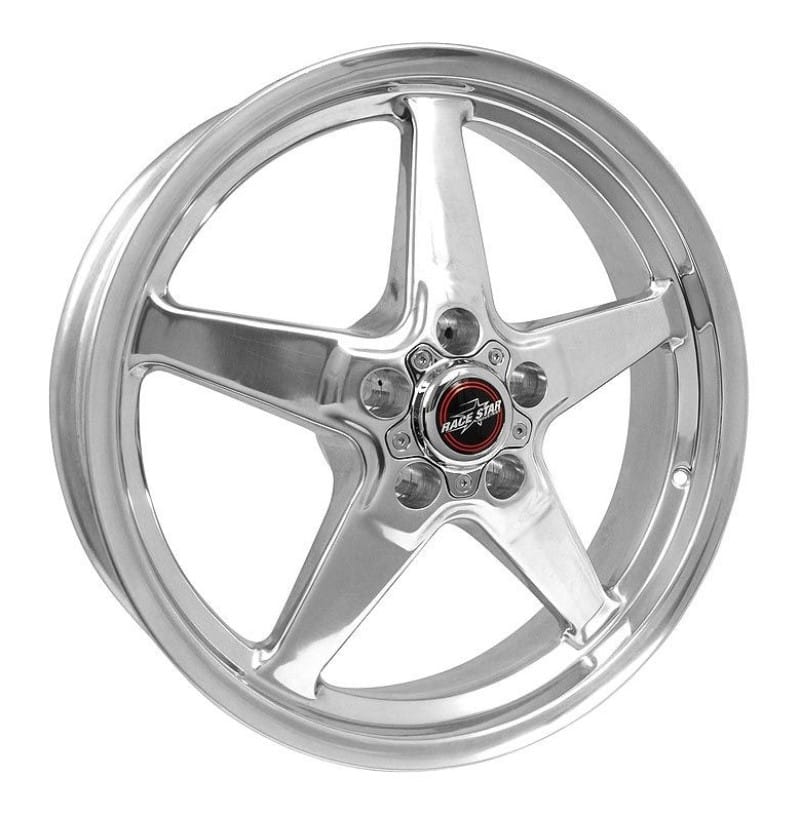 Race Star — Race Star 92 Drag Star 18x5 5x115bs 2.125bc Direct Drill Polished Wheel