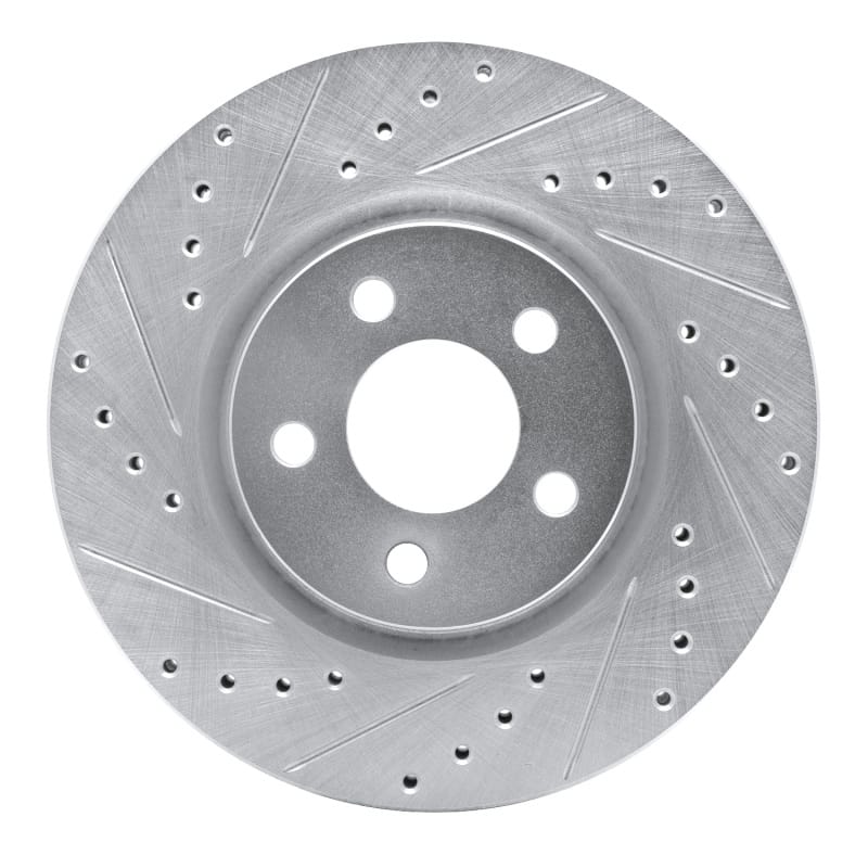 R1 Concepts — R1 03-09 Chrysler PT Cruiser Front Left Drilled & Slotted Silver Brake Rotor
R1 Brake Rotor Drill