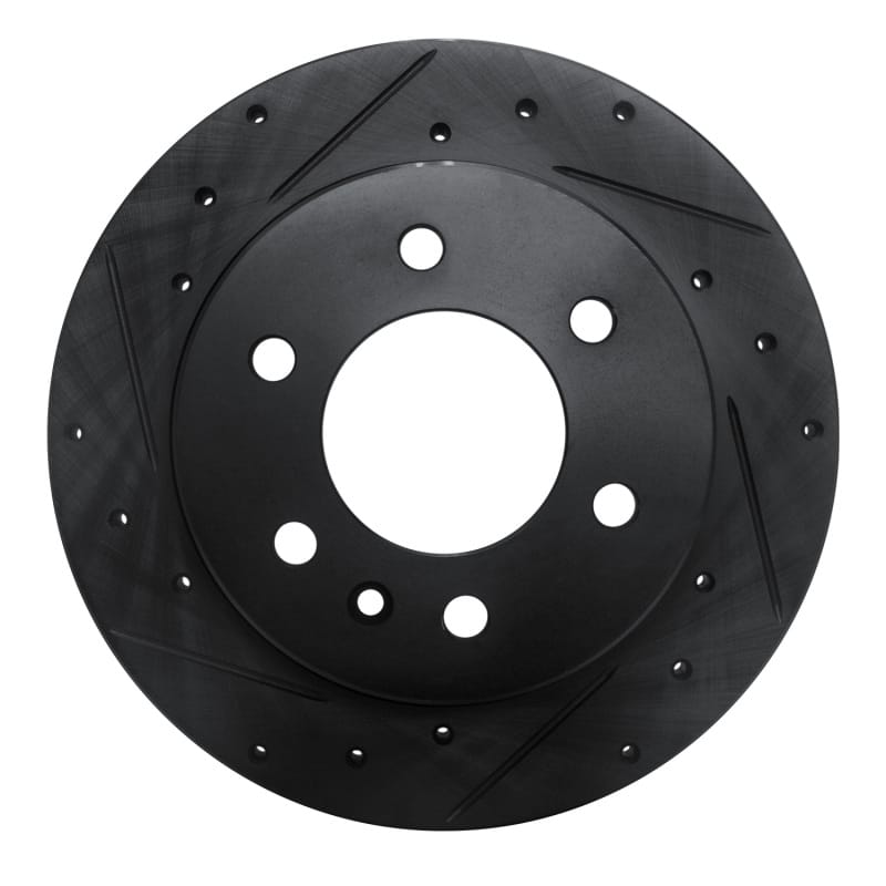 R1 Concepts — R1 19-25 Freightliner SprintER 1500 Rear Left Drilled & Slotted Black Brake Rotor
R1 Brake Rotor Drill