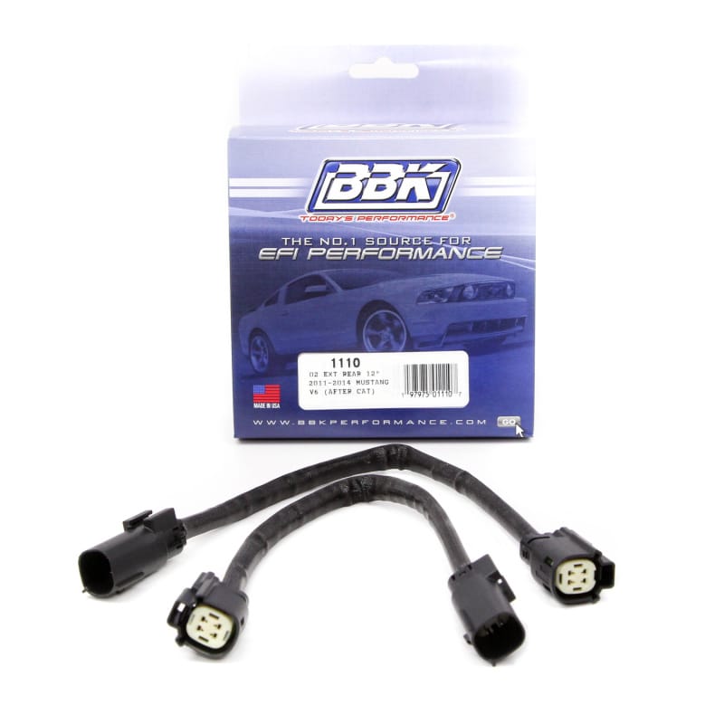 BBK — BBK 11-14 Mustang V6 GT Rear O2 Sensor Wire Harness Extensions 12 (pair)
O2 Harness Extension
O2SnsrExtCbl