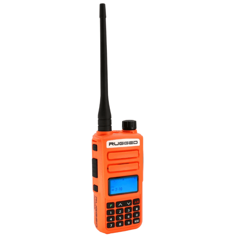 Rugged Radios — Rugged Radios Rugged GMR2 PLUS - GMRS / FRS Two Way Handheld Radio Safety Orange