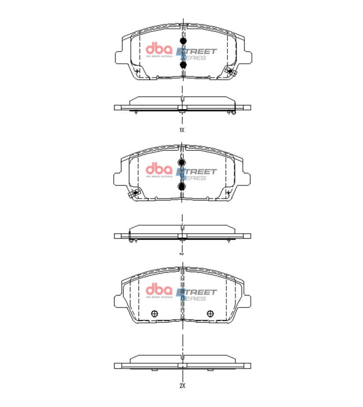 DBA — DBA 2020+ Hyundai Palisade Street Series Front Brake Pads
Brake Pad