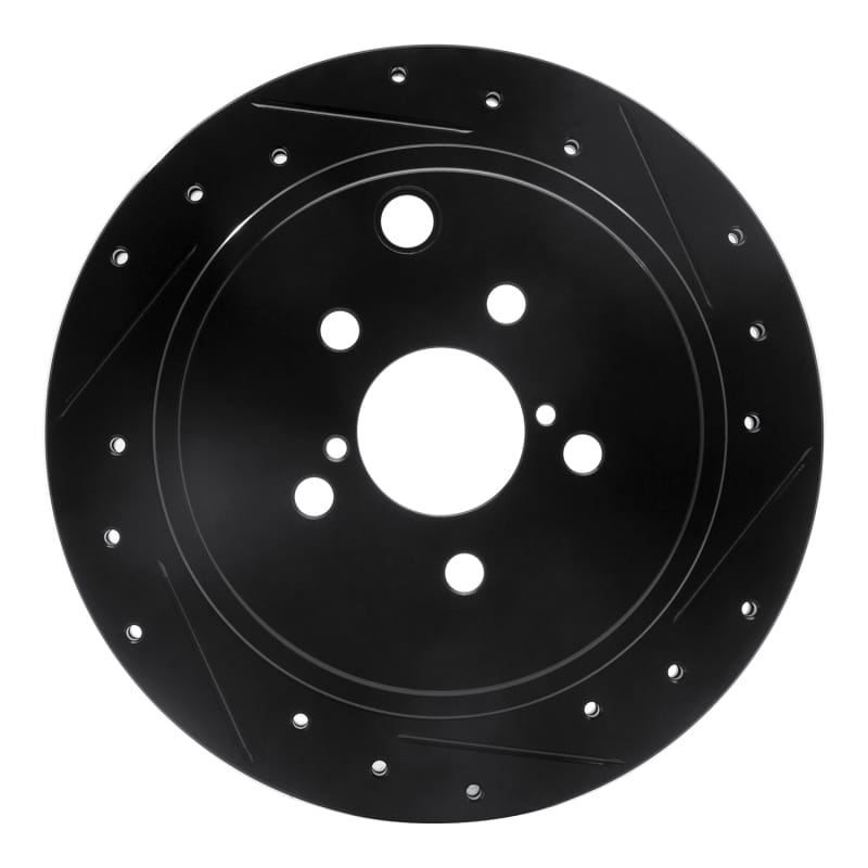 R1 Concepts — R1 10-25 Scion FR-S Rear Right Drilled & Slotted Black Brake Rotor
R1 Brake Rotor Drill