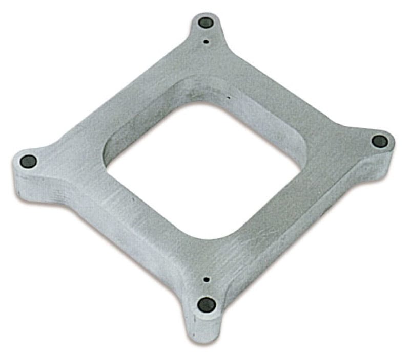 Moroso — Moroso 4150/4160 Carburetor Spacer - Open Plenum - 1in - Billet Aluminum