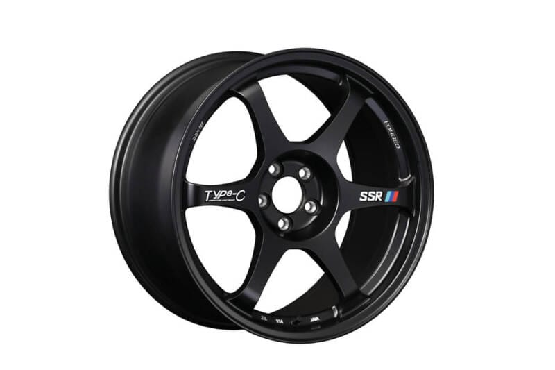 SSR — SSR Type-C Forged 18x9.5 +45 5/100 - Sprint Black Wheel