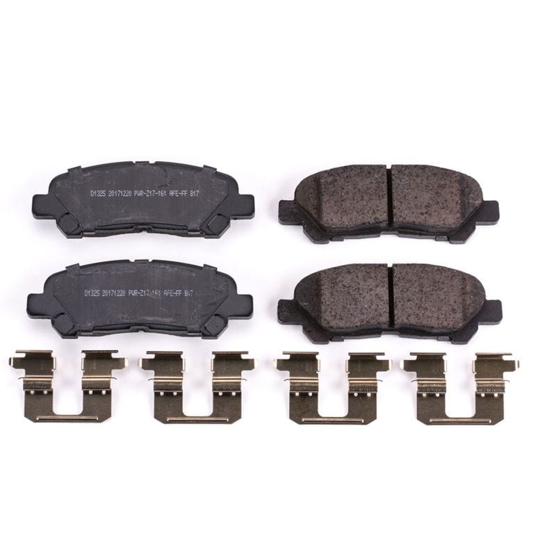 PowerStop — Power Stop 08-13 Toyota Highlander Rear Z17 Evolution Ceramic Brake Pads w/Hardware
Z17 Brake Pads
