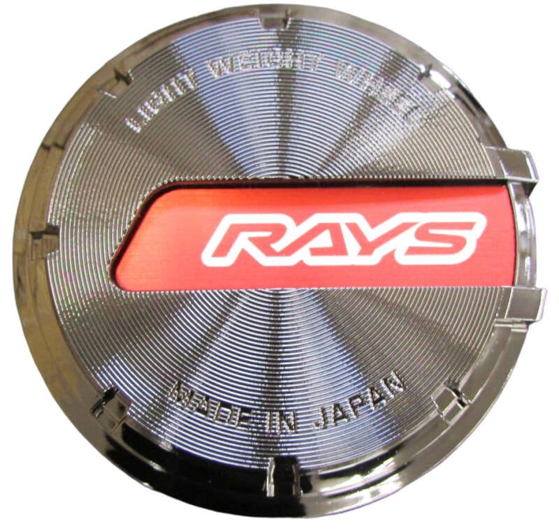 Gram Lights — Gram Lights GL Center Cap - Black-Chrome/Red (57DR / 57CR)