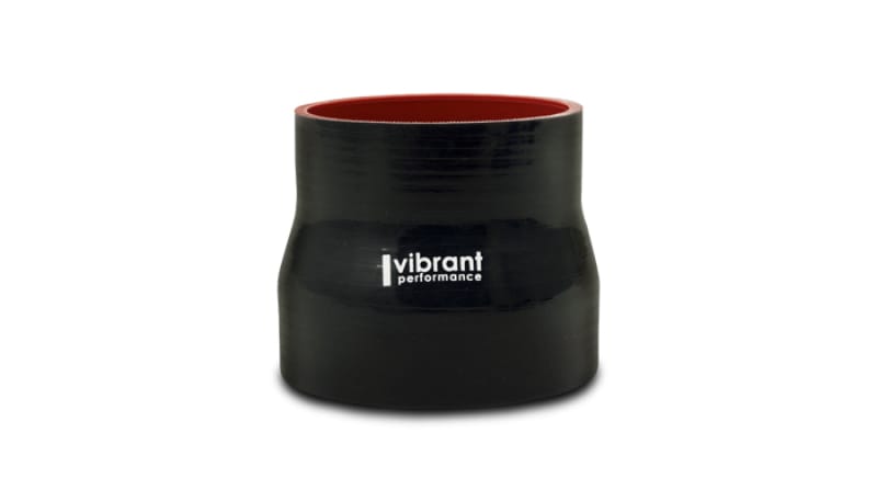 Vibrant — Vibrant 3.5in I.D. x 4.250in I.D. x 4.5in Long 4 Ply Gloss Black Silicone Transition Hose
3.5"x4.25"IDSilTrsn
Hose Coupler