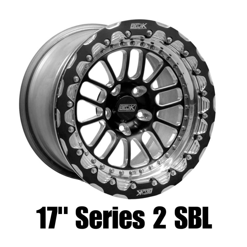 Belak Wheels — Belak 17x10.5 / 8.25in BS / 5x120 BP / Low Pad / Series 2 Wheel - Single Beadlock