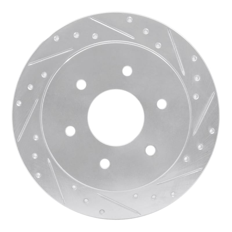 R1 Concepts — R1 04-15 Infiniti QX56 Rear Right Drilled & Slotted Silver Brake Rotor
R1 Brake Rotor Drill