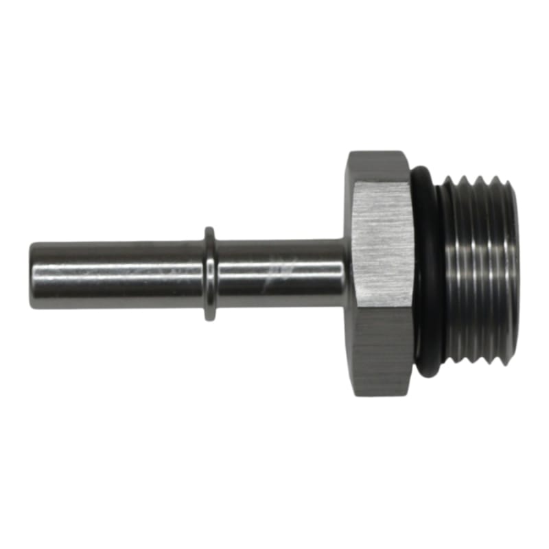 DeatschWerks — DeatschWerks 10AN ORB Male to 5/16in Male EFI Quick Connect Adapter - Anodized DW Titanium
Lines & Fittings