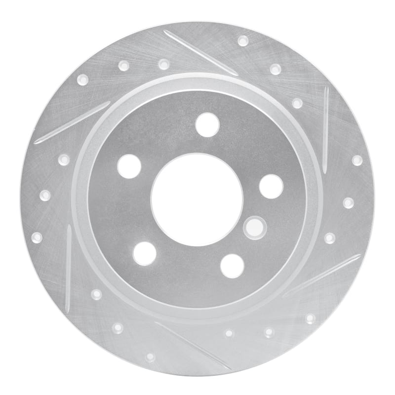 R1 Concepts — R1 14-25 BMW 220i (Mexico) Rear Right Drilled & Slotted Silver Brake Rotor
R1 Brake Rotor Drill