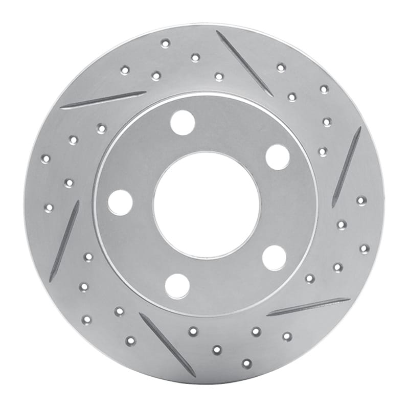 R1 Concepts — R1 96-05 Audi A4 Quattro Rear Right Drilled & Slotted Geo-Carbon Rotor