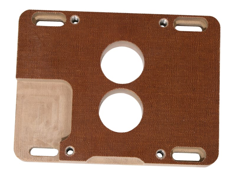 Moroso — Moroso 2BBL to 4BBL Holley Carburetor Adapter - 1in - Phenolic