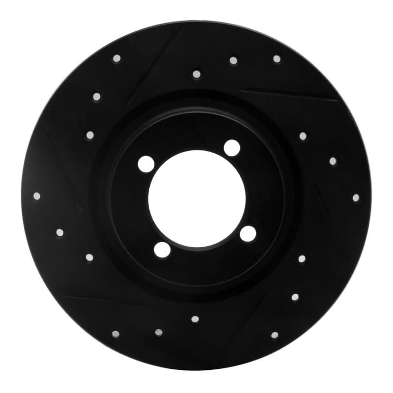 R1 Concepts — R1 67-76 BMW 1600 Front Left Drilled & Slotted Black Brake Rotor
R1 Brake Rotor Drill