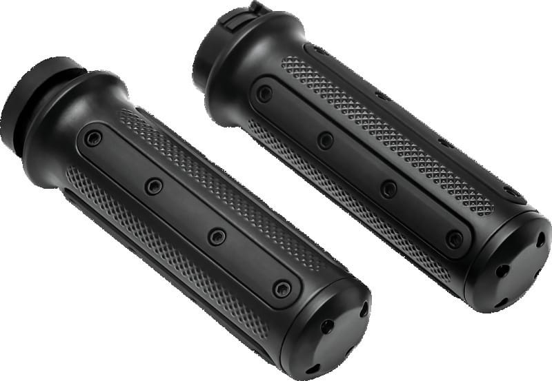 Kuryakyn — Heavy Industry Grips Dual Cable Black