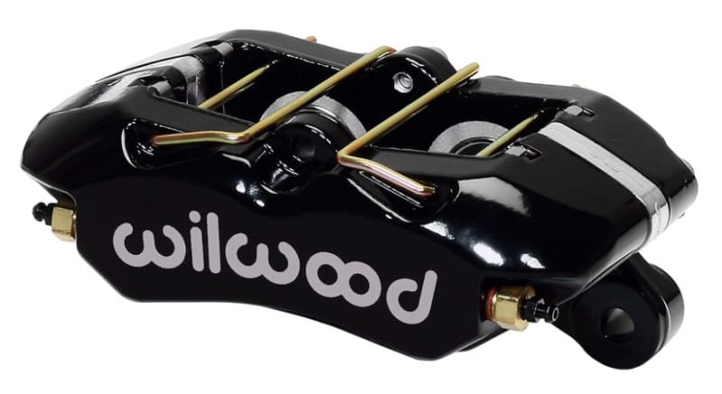 Wilwood — Wilwood Caliper-Forged Dynapro 4 5.25in Mount-Black-Universal 1.38/1.38in Pistons .81in Disc
BRAKE CALIPER