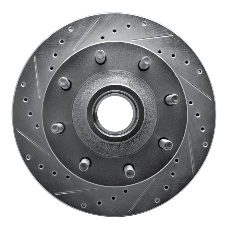R1 Concepts — R1 03-05 Ford F-250 2WD (Super Duty) Front Left Drilled & Slotted Silver Brake Rotor
R1 Brake Rotor Drill