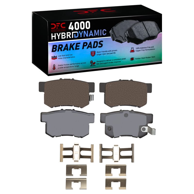 DFC — DFC 99-04 Acura RL Rear 4000 HybriDynamic Brake Pads and Hardware Kit
DFC Brake Pad Set