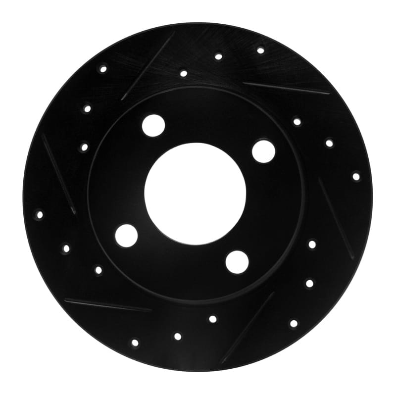 R1 Concepts — R1 84-95 Audi 90 Quattro Rear Left Drilled & Slotted Black Brake Rotor
R1 Brake Rotor Drill