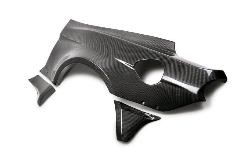 Anderson Composites — Anderson Composites 18-19 Ford Mustang Type-JTP Fender Flares (10 Piece Set)